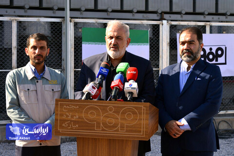 پیشرفت پروژه نیروگاه فولاد مبارکه طی مدت کوتاه ۱۶ماه قابل ستایش است