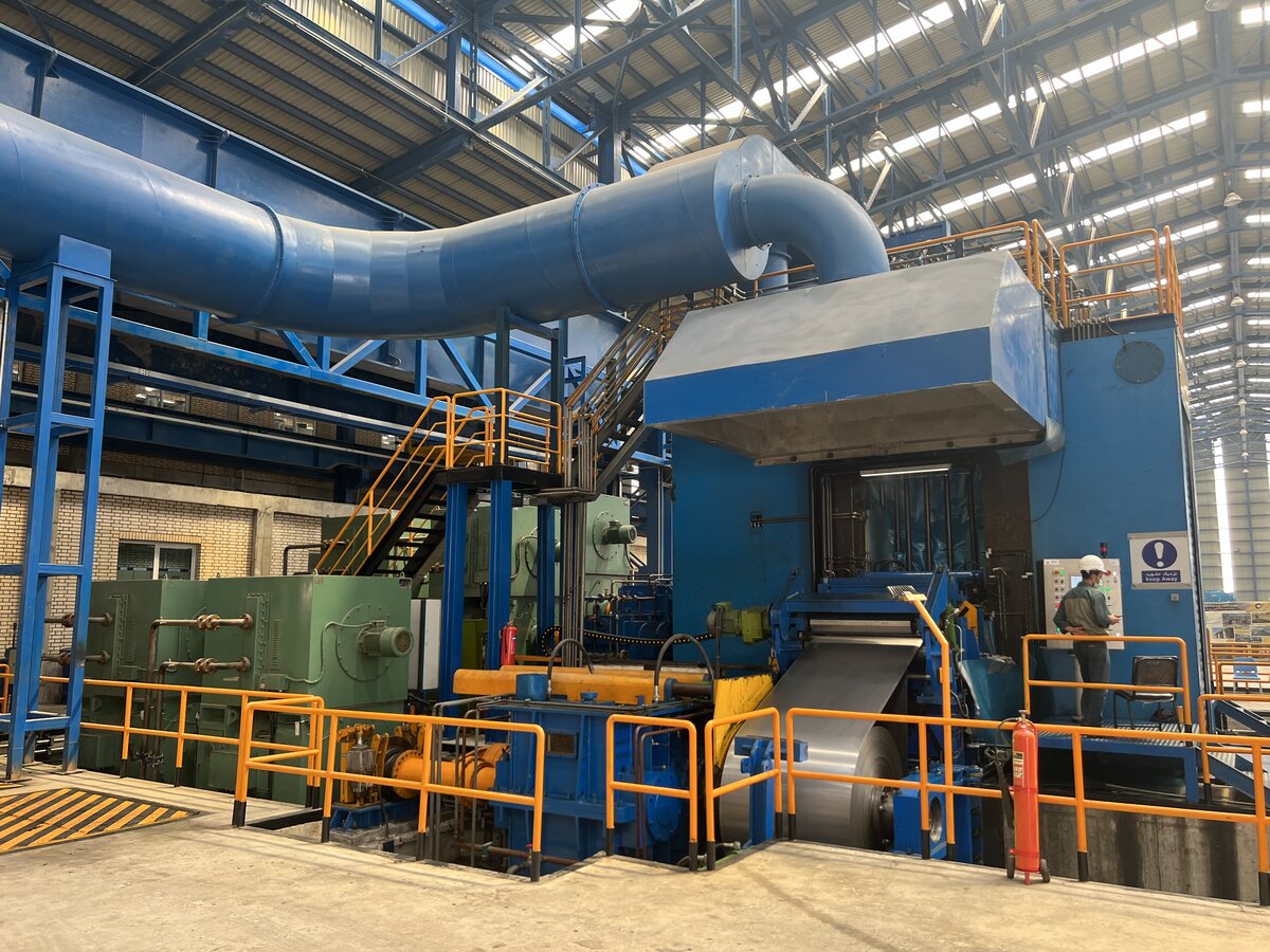 تولید کلاف با ضخامت ۰/۲۸ میلی‌متر توسط شرکت نورد فولاد زرین شهرکرد