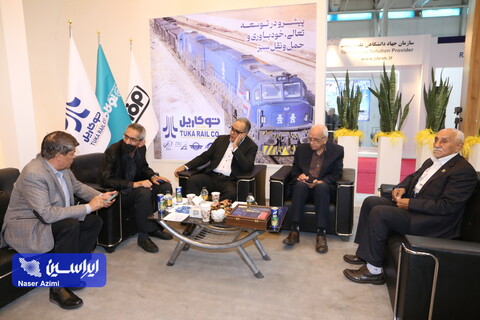 غرفه توکاریل در دهمین نمایشگاه بین‌المللی حمل‌ونقل ریلی، صنایع، تجهیزات و خدمات وابسته