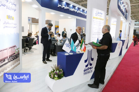 غرفه توکاریل در دهمین نمایشگاه بین‌المللی حمل‌ونقل ریلی، صنایع، تجهیزات و خدمات وابسته