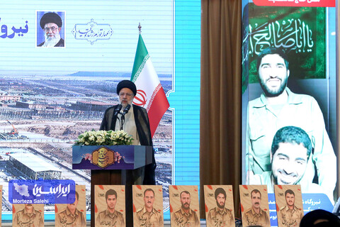 بازدید رئیس‌جمهور از شرکت فولاد مبارکه و آئین راه‌اندازی فاز اول نیروگاه شهید حاج احمد کاظمی