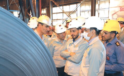 تولید گرید جدید ورق فولادی CK۴۵ در مجتمع فولاد سبا