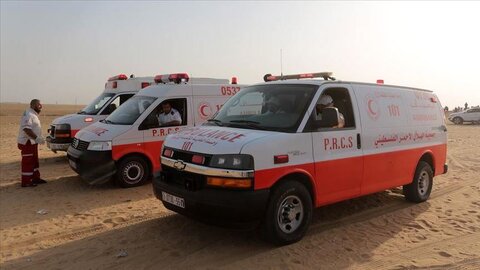 تجمع سراسری امدادگران و کادر درمان کشور در میدان فلسطین