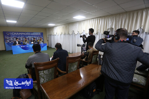 نشست خبری پیش از دیدار تیم فوتبال سپاهان و آلمالیق ازبکستان