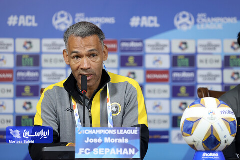 نشست خبری پیش از دیدار تیم فوتبال سپاهان و آلمالیق ازبکستان