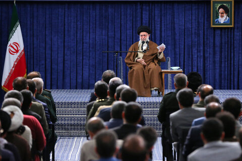 رهبرانقلاب: آمریکا شریک قطعی جنایت و نگران متلاشی شدن رژیم صهیونیستی است