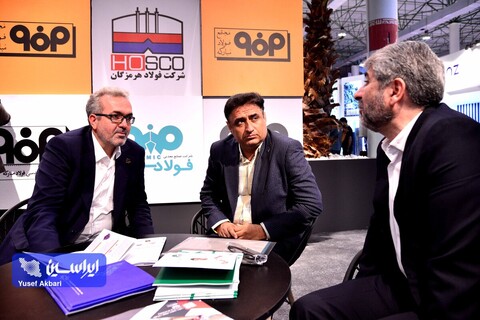 غرفه فولاد مبارکه در دومین روز از نمایشگاه بین المللی کیش