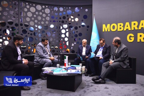 غرفه فولاد مبارکه در دومین روز از نمایشگاه بین المللی کیش