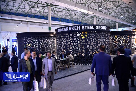 غرفه فولاد مبارکه در دومین روز از نمایشگاه بین المللی کیش