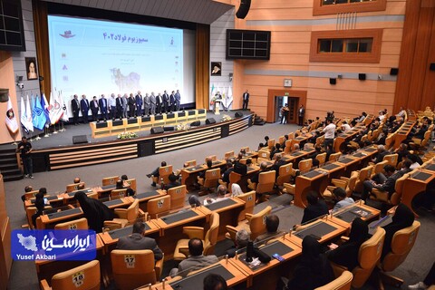 مراسم اختتامیه سمپوزیوم فولاد 402 و تجلیل از مرد سال فولاد