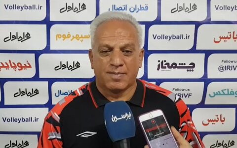 حریف منسجمی داشتیم و به مربی آن‌ها تبریک می‌گویم/ روند گیتی‌پسند خوب بود و سعی می‌کنیم بهتر شویم