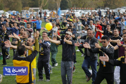 همایش ورزش صبحگاهی خانواده بزرگ فولاد مبارکه