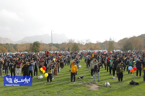 همایش ورزش صبحگاهی خانواده بزرگ فولاد مبارکه