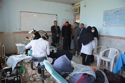 ۱۳۰۰ نفر در اردوی جهادی-درمانی شرکت ملی مس خدمات درمانی دریافت کردند