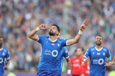 خلاصه بازی استقلال – تراکتور/ تثبیت صدرنشینی با ۲ گل ضربه سر