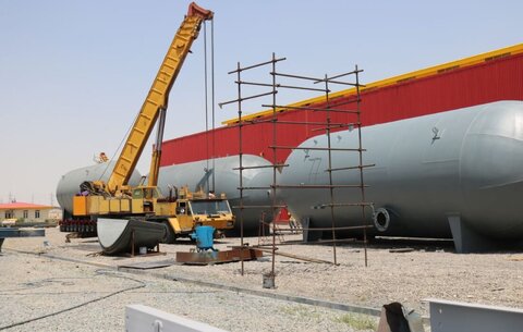 آغاز نصب تجهیزات پایه‌ای طرح آهن اسفنجی بیجار