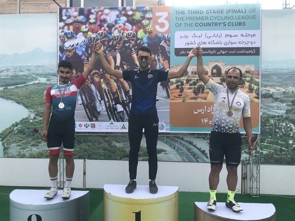 ۲ قهرمانی و یک نایب‌قهرمانی حاصل کار دوچرخه‌سواران طلایی