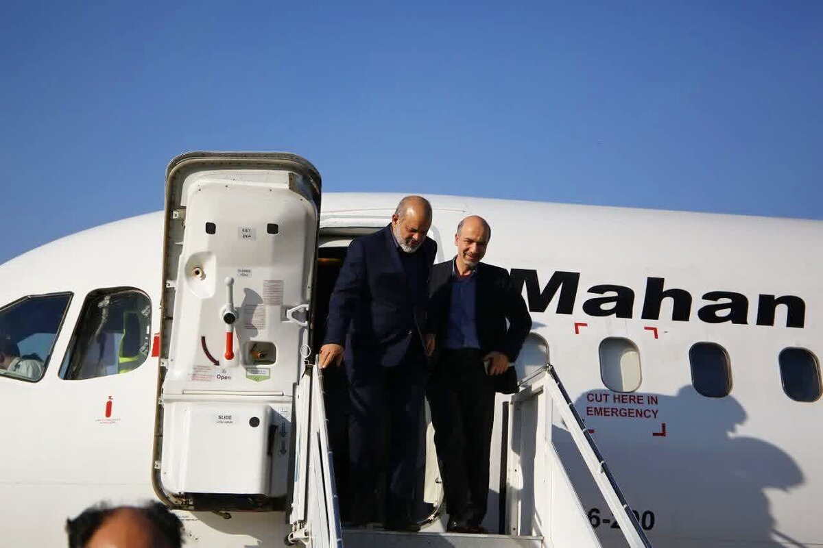 وزیر کشور و وزیر نیرو وارد اصفهان شدند