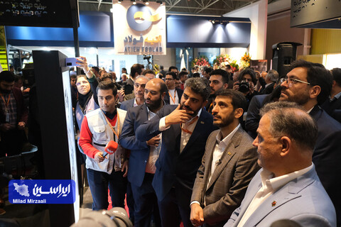 بازدید مدیرعامل شرکت فولادمبارکه از غرفه‌های این گروه در نمایشگاه ایران متافو ۲۰۲۳