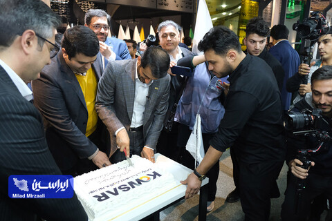 بازدید مدیرعامل شرکت فولادمبارکه از غرفه‌های این گروه در نمایشگاه ایران متافو ۲۰۲۳