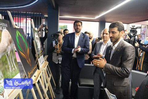 بازدید مدیرعامل شرکت فولادمبارکه از غرفه‌های این گروه در نمایشگاه ایران متافو ۲۰۲۳