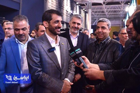 بازدید مدیرعامل شرکت فولادمبارکه از غرفه‌های این گروه در نمایشگاه ایران متافو ۲۰۲۳