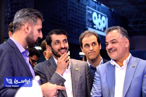 بازدید مدیرعامل شرکت فولادمبارکه از غرفه‌های این گروه در نمایشگاه ایران متافو ۲۰۲۳