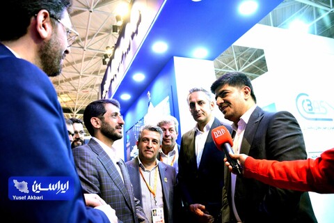 بازدید مدیرعامل شرکت فولادمبارکه از غرفه‌های این گروه در نمایشگاه ایران متافو ۲۰۲۳