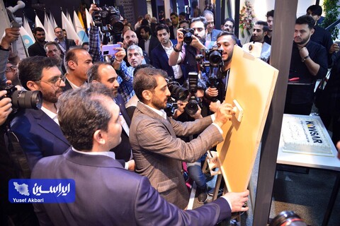 بازدید مدیرعامل شرکت فولادمبارکه از غرفه‌های این گروه در نمایشگاه ایران متافو ۲۰۲۳