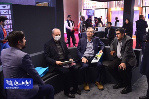 غرفه گروه فولاد مبارکه در آخرین روز از نمایشگاه ایران متافو