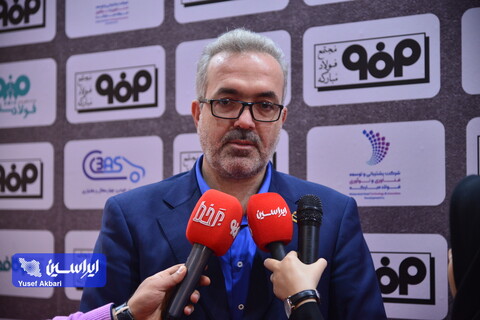 غرفه گروه فولاد مبارکه در آخرین روز از نمایشگاه ایران متافو