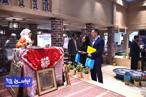 غرفه گروه فولاد مبارکه در آخرین روز از نمایشگاه ایران متافو