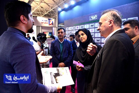 غرفه گروه فولاد مبارکه در آخرین روز از نمایشگاه ایران متافو