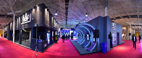 غرفه های گروه فولاد مبارکه در بیستمین نمایشگاه ایران متافو از نمایی متفاوت