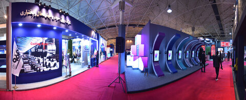 غرفه های گروه فولاد مبارکه در بیستمین نمایشگاه ایران متافو از نمایی متفاوت