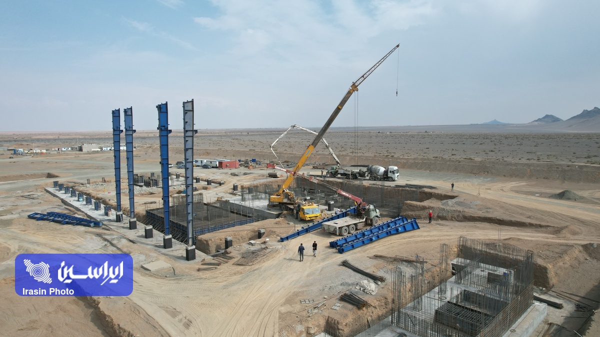 افتتاح خط تولید کنسانتره شرکت راهبران فولاد اصفهان در دهه فجر 