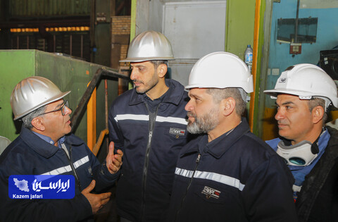 بازدید مدیرعامل از شرکت