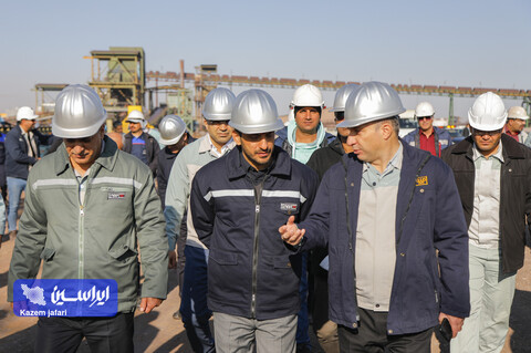 بازدید مدیرعامل از شرکت