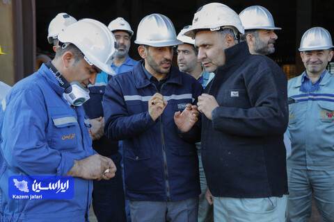 بازدید مدیرعامل از شرکت