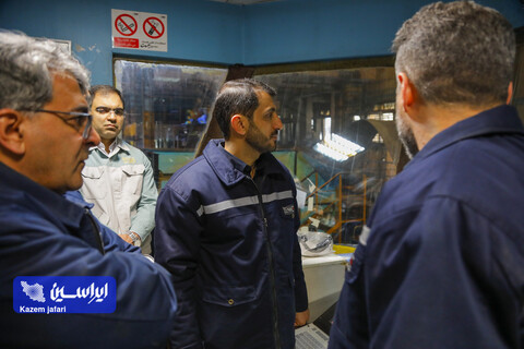 بازدید مدیرعامل از شرکت