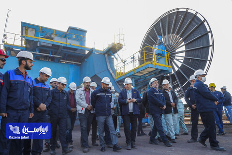 بازدید مدیرعامل از شرکت