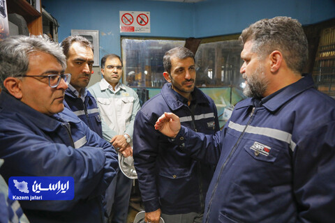 بازدید مدیرعامل از شرکت