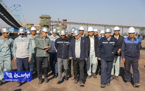 بازدید مدیرعامل از شرکت