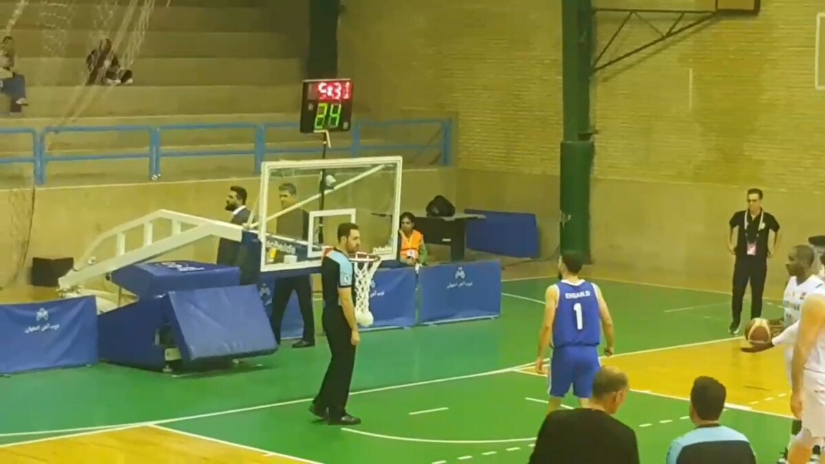 اتفاق عجیب در دیدار بسکتبال ذوب‌آهن - پالایش نفت