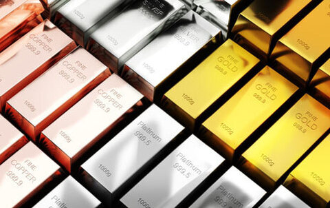 صعود طلا در میان ریزش قیمت فلزات گرانبها در سال ۲۰۲۳