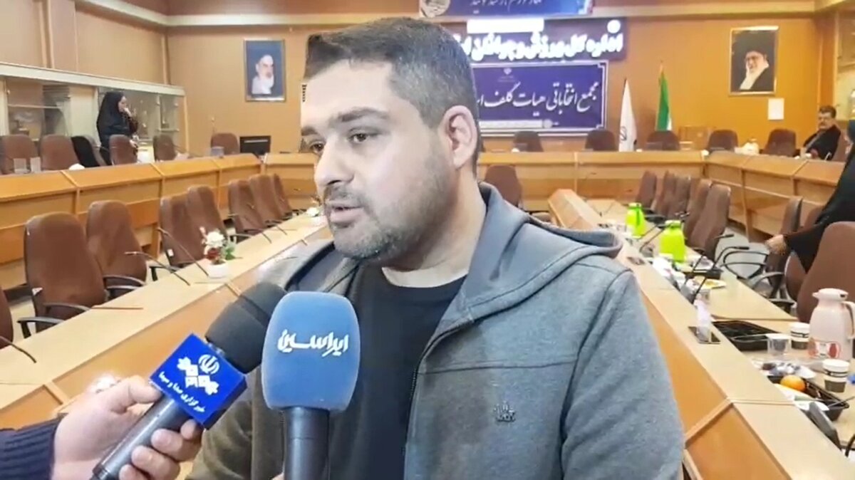 صحبت‌های احمدرضا دلیران فیروز، مشاور رئیس و عضو هیئت رئیسه فدراسیون گلف در حاشیه مجمع انتخاباتی هیئت گلف استان اصفهان