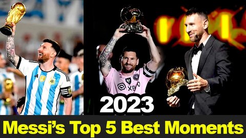 ماندگارترین لحظات لیونل مسی در سال ۲۰۲۳/ رکوردشکن و برنده هشتمین توپ‌طلا