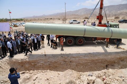 پیشرفت احداث خط دوم انتقال آب خلیج فارس به ۱۹ درصد رسید