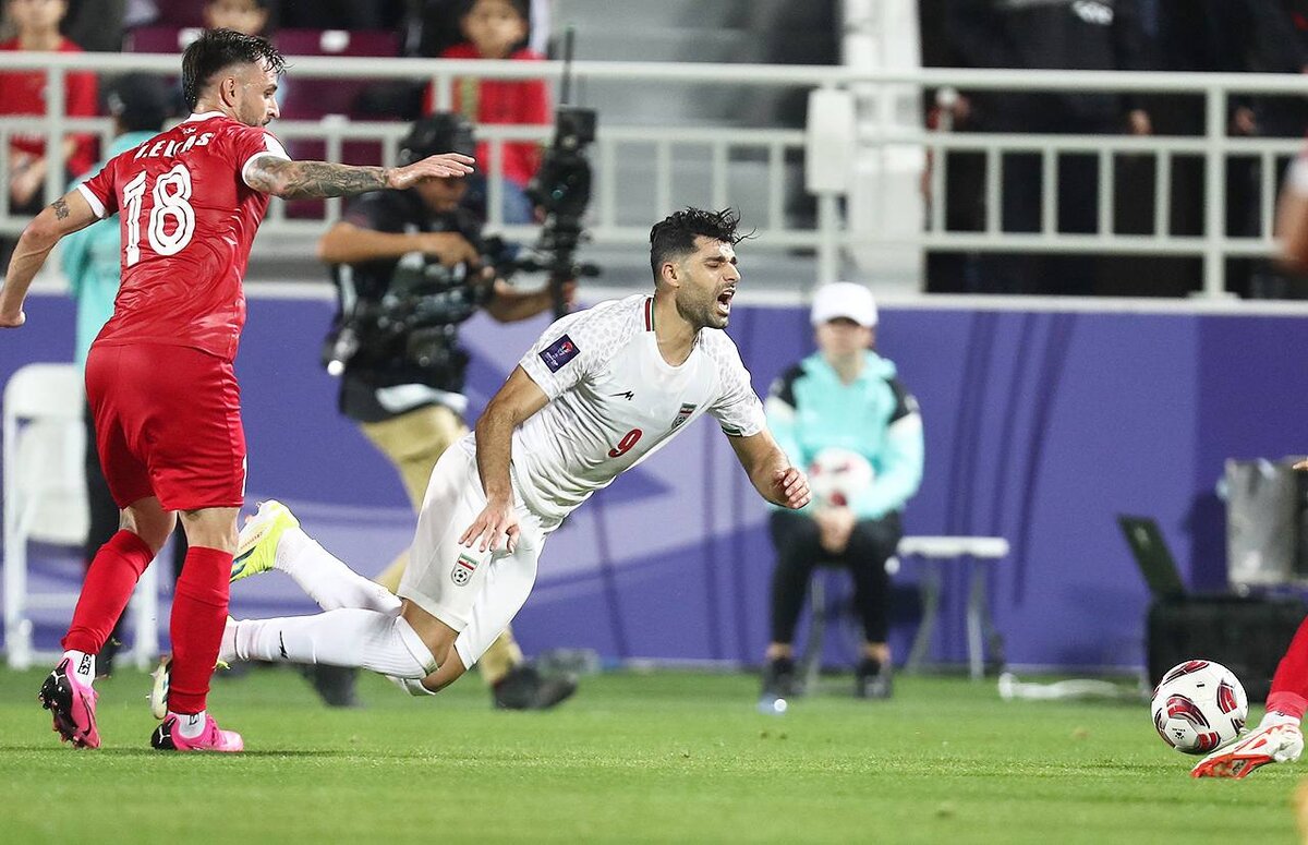 اخراج مهدی طارمی در دیدار ایران - سوریه
