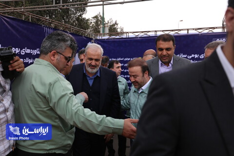 آئین آغاز عملیات اجرایی طرح های توسعه ای فولاد هرمزگان